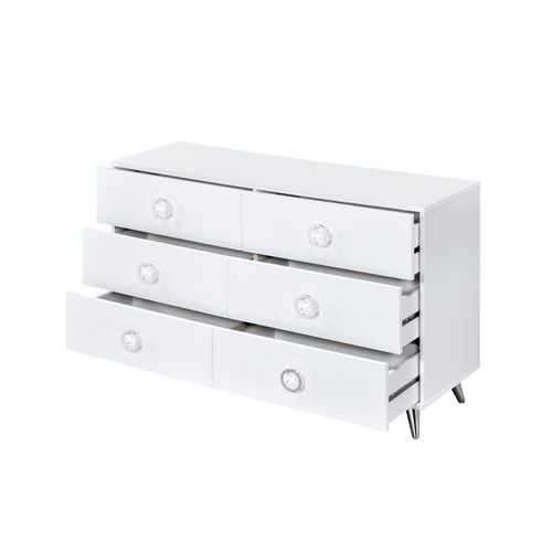 Perse - Dresser - White Finish