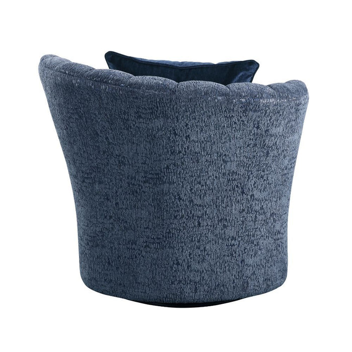 Kaffir - Chair - Blue Fabric