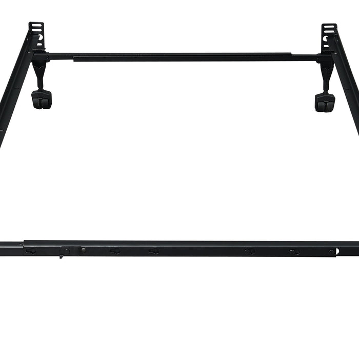 Metal Frame - Twin/Full Metal Bed Frame - Black