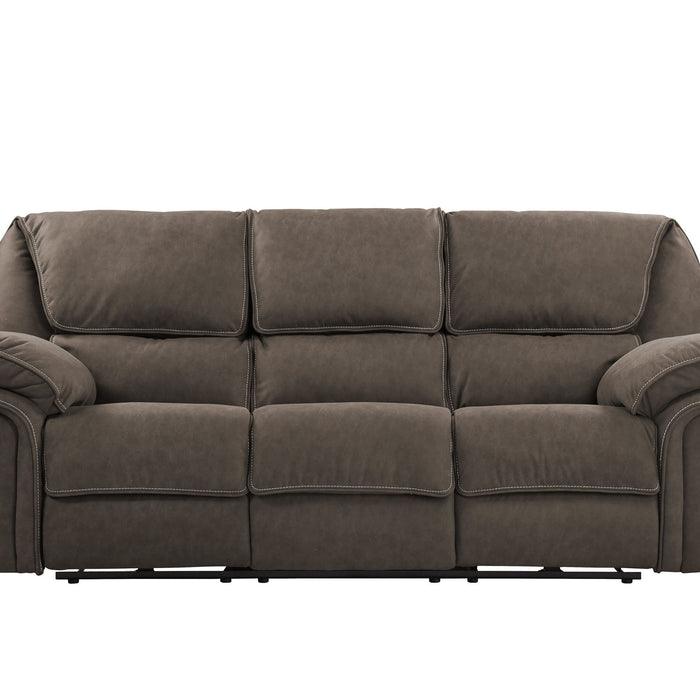 Allyn - Power Sofa - Gray Taupe