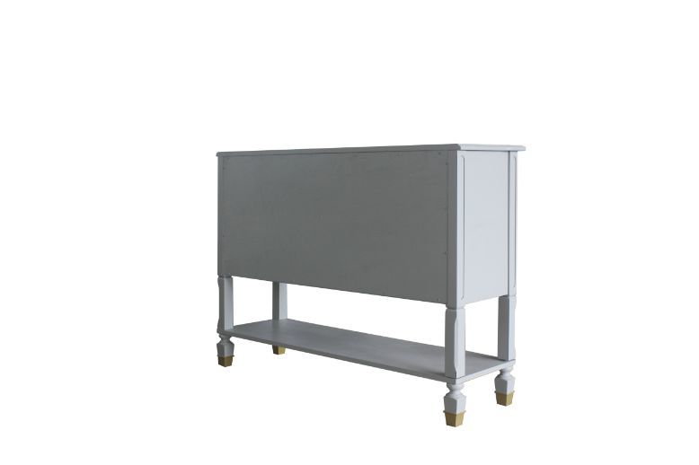 House - Marchese Server - Pearl Gray Finish