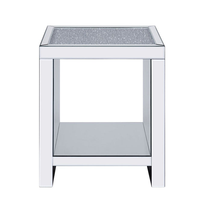 Malish - End Table - Mirrored