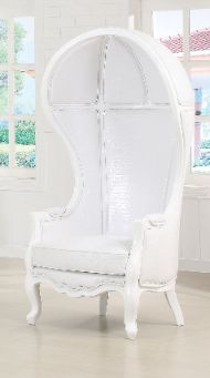 Jana - Accent Chair - White PU