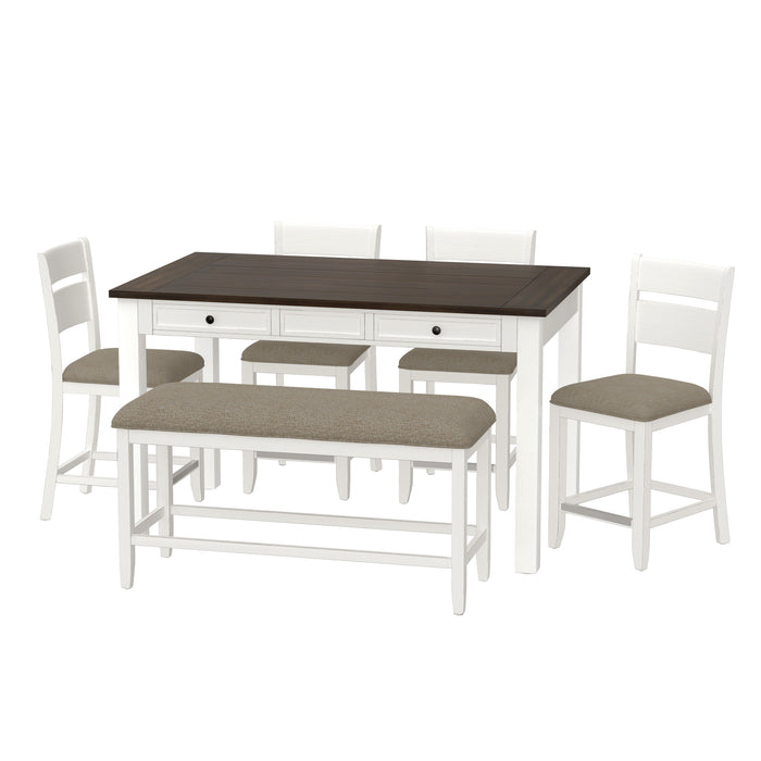 Sarasota - Gathering Height Table Set - White