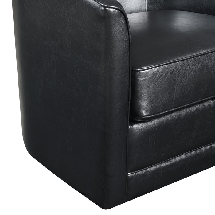 Milo - Swivel Chair - Classic Black